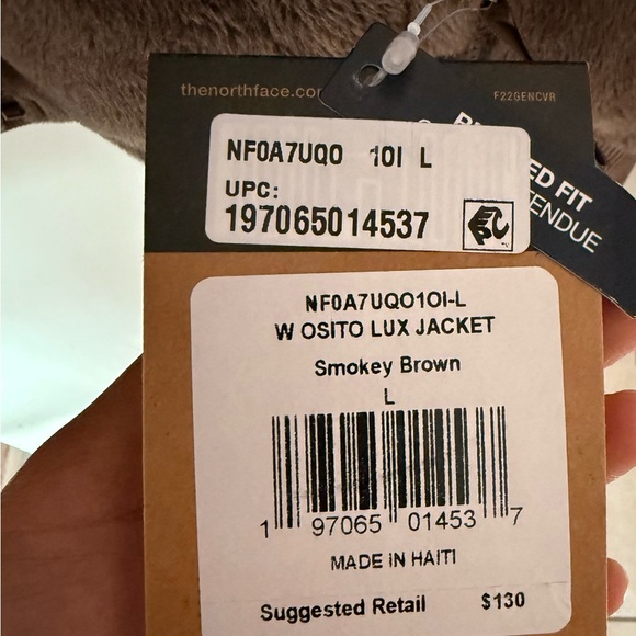 The North Face Women's Luxe Osito Full Zip Jacket - Picture 6 of 6